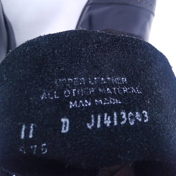 HH Double H Corcoran Paratrooper Black Leather Jump Boots Size 11 - Picture 7 of 9